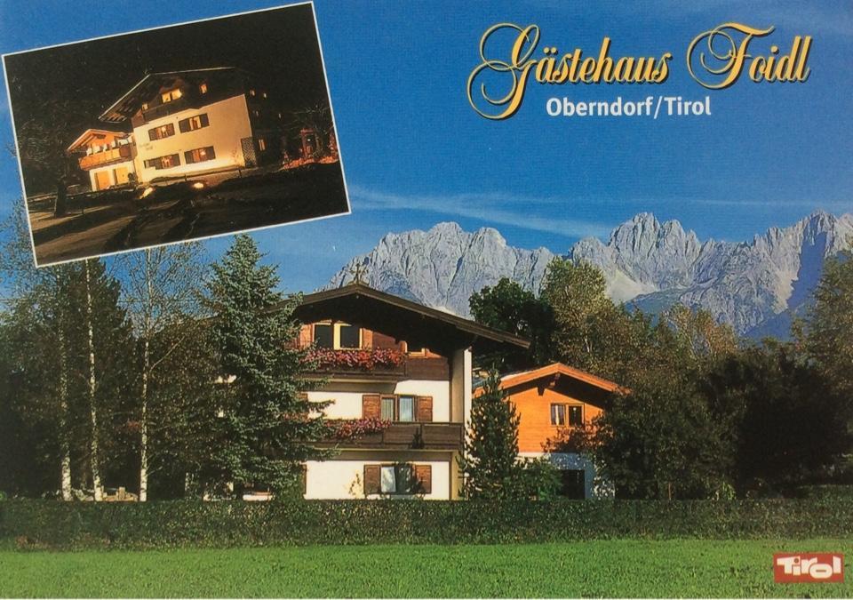 Bed And Breakfast Pension Foidl Oberndorf in Tirol Exterior photo